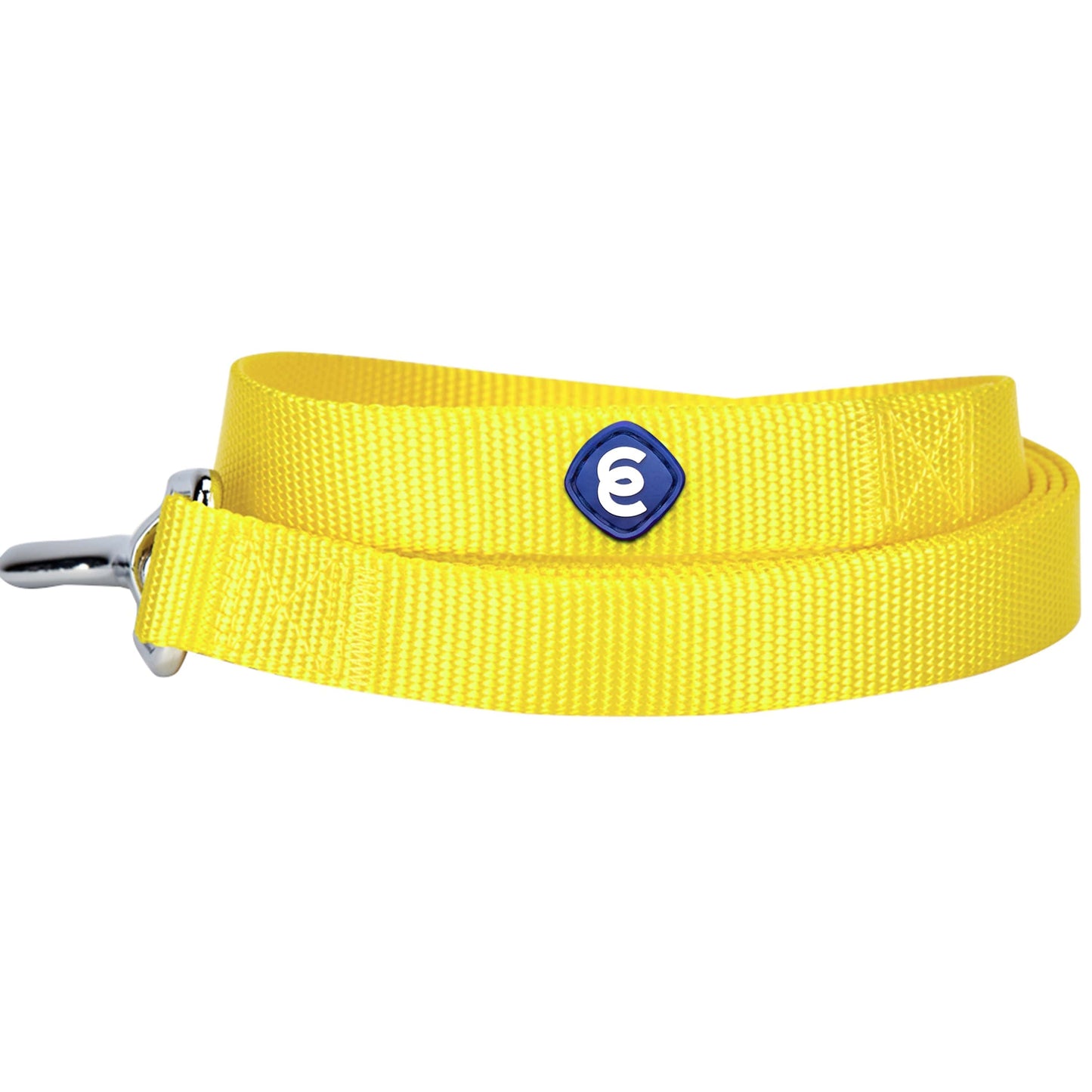 Classic Solid Color Dog Leash, YellowOrange