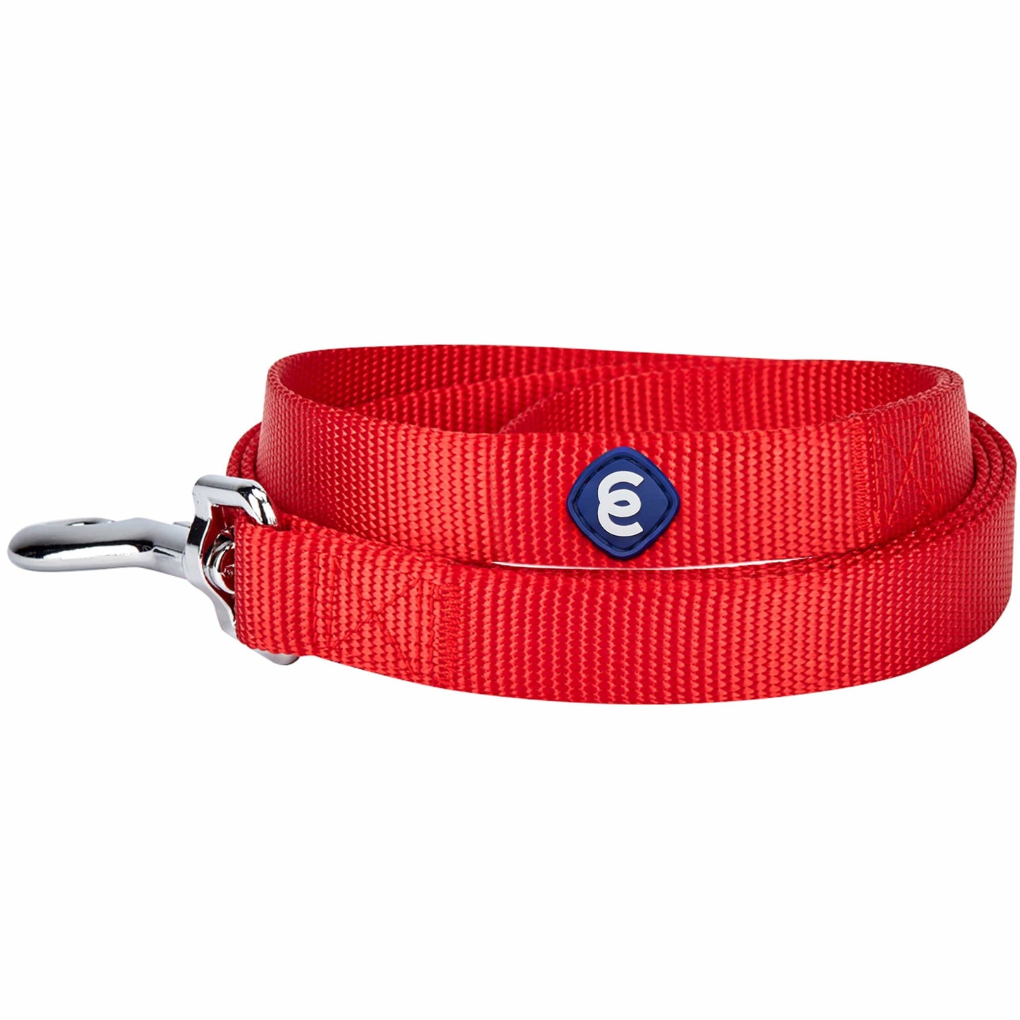 Classic Solid Color Dog Leash, PinkRed